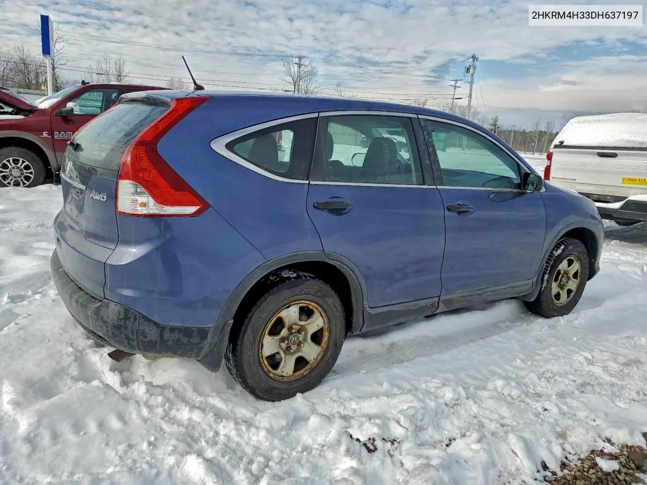 2HKRM4H33DH637197 2013 Honda Cr-V Lx