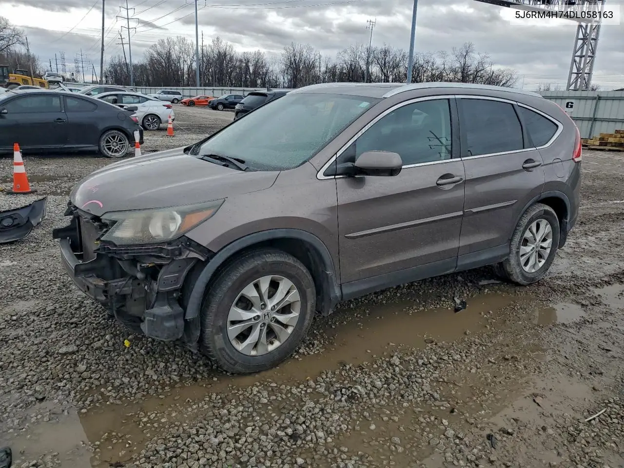 5J6RM4H74DL058163 2013 Honda Cr-V Exl
