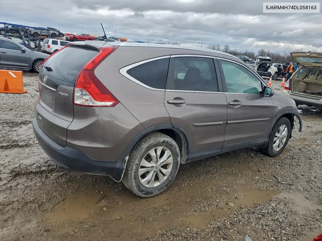 5J6RM4H74DL058163 2013 Honda Cr-V Exl