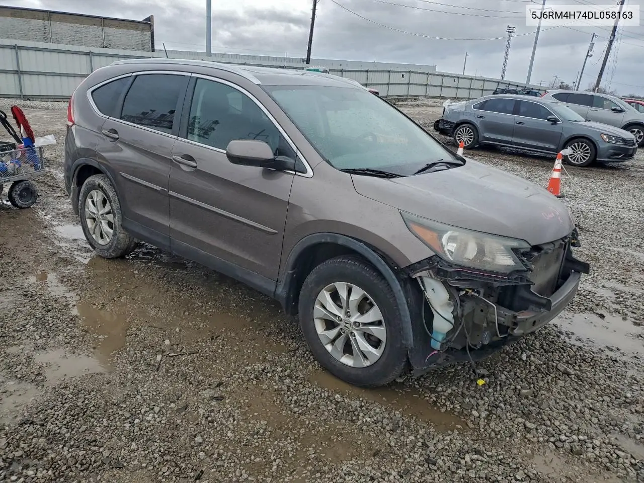 5J6RM4H74DL058163 2013 Honda Cr-V Exl