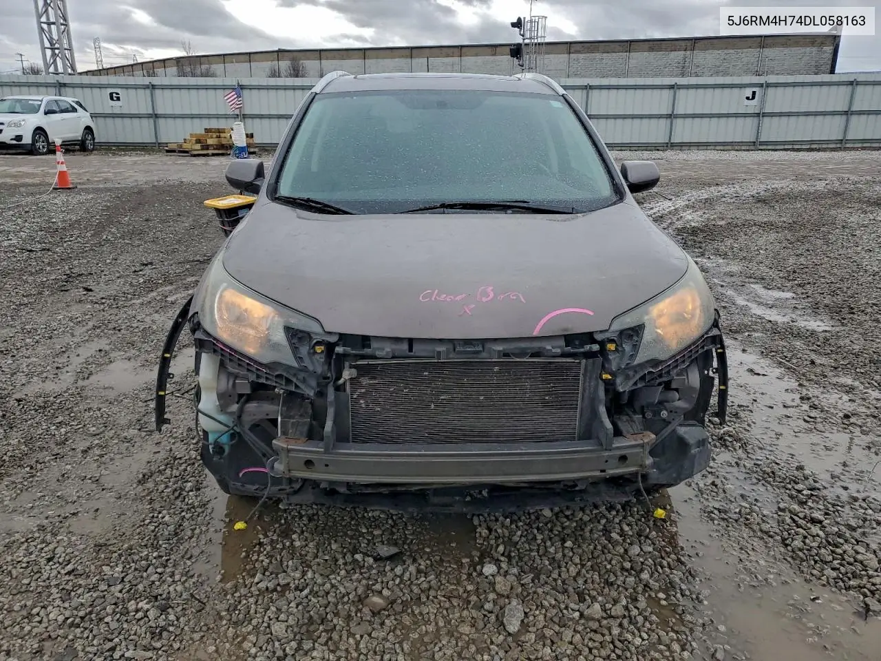 5J6RM4H74DL058163 2013 Honda Cr-V Exl