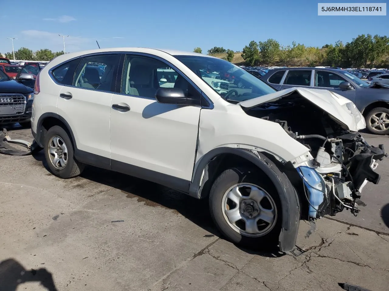 2014 Honda Cr-V Lx VIN: 5J6RM4H33EL118741 Lot: 72654344