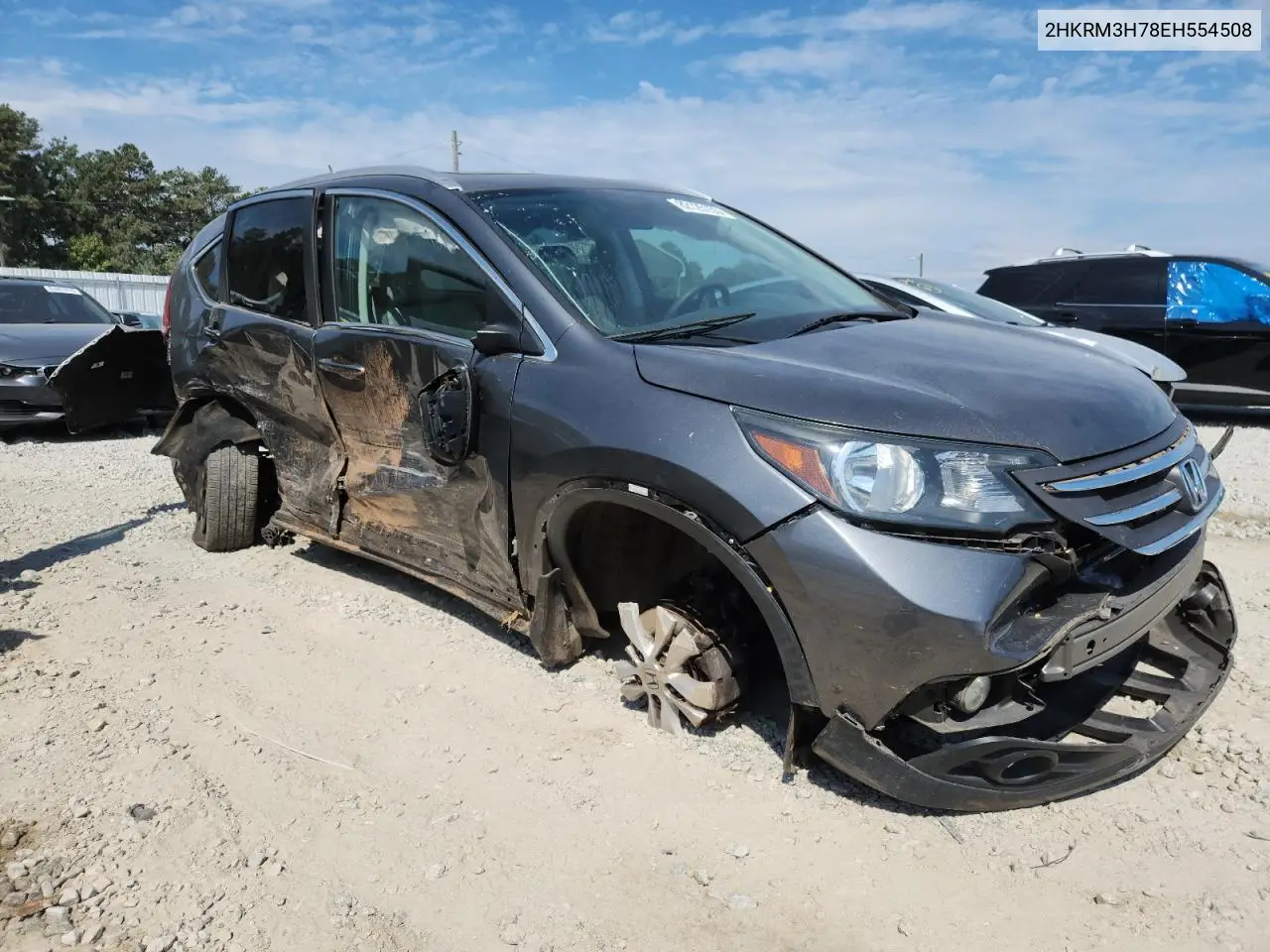 2HKRM3H78EH554508 2014 Honda Cr-V Exl