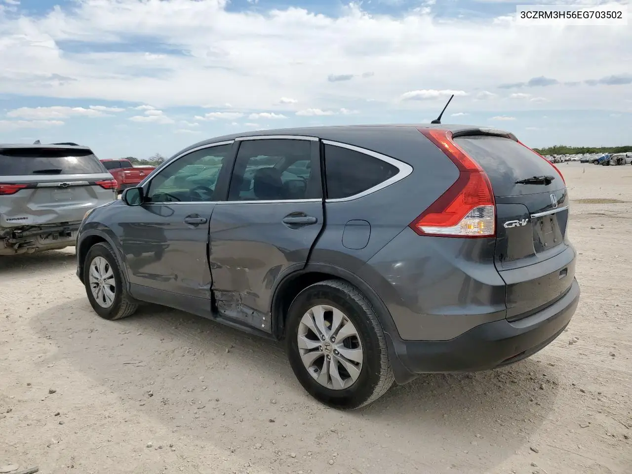3CZRM3H56EG703502 2014 Honda Cr-V Ex