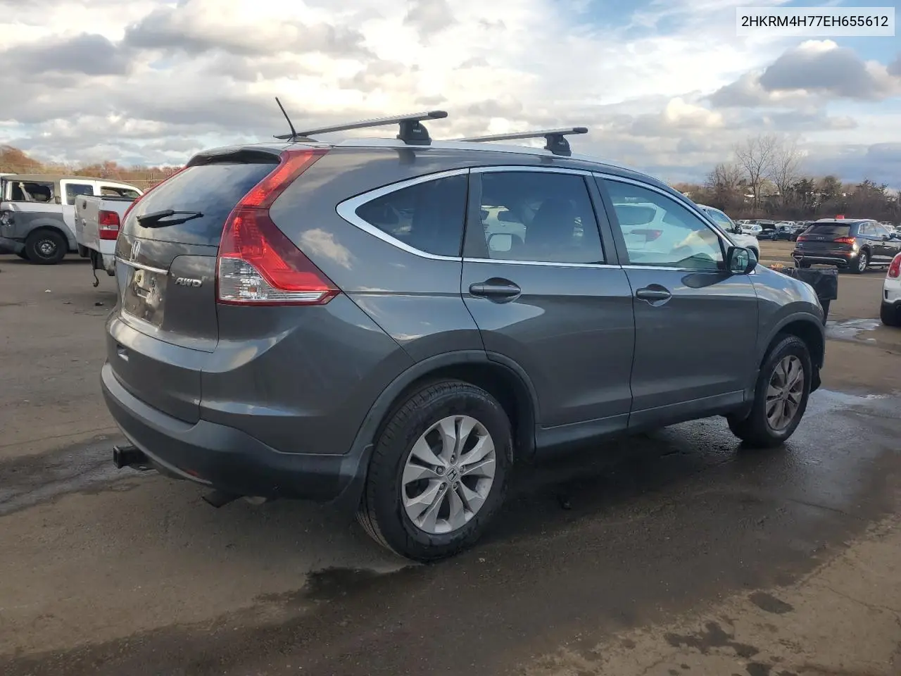 2HKRM4H77EH655612 2014 Honda Cr-V Exl