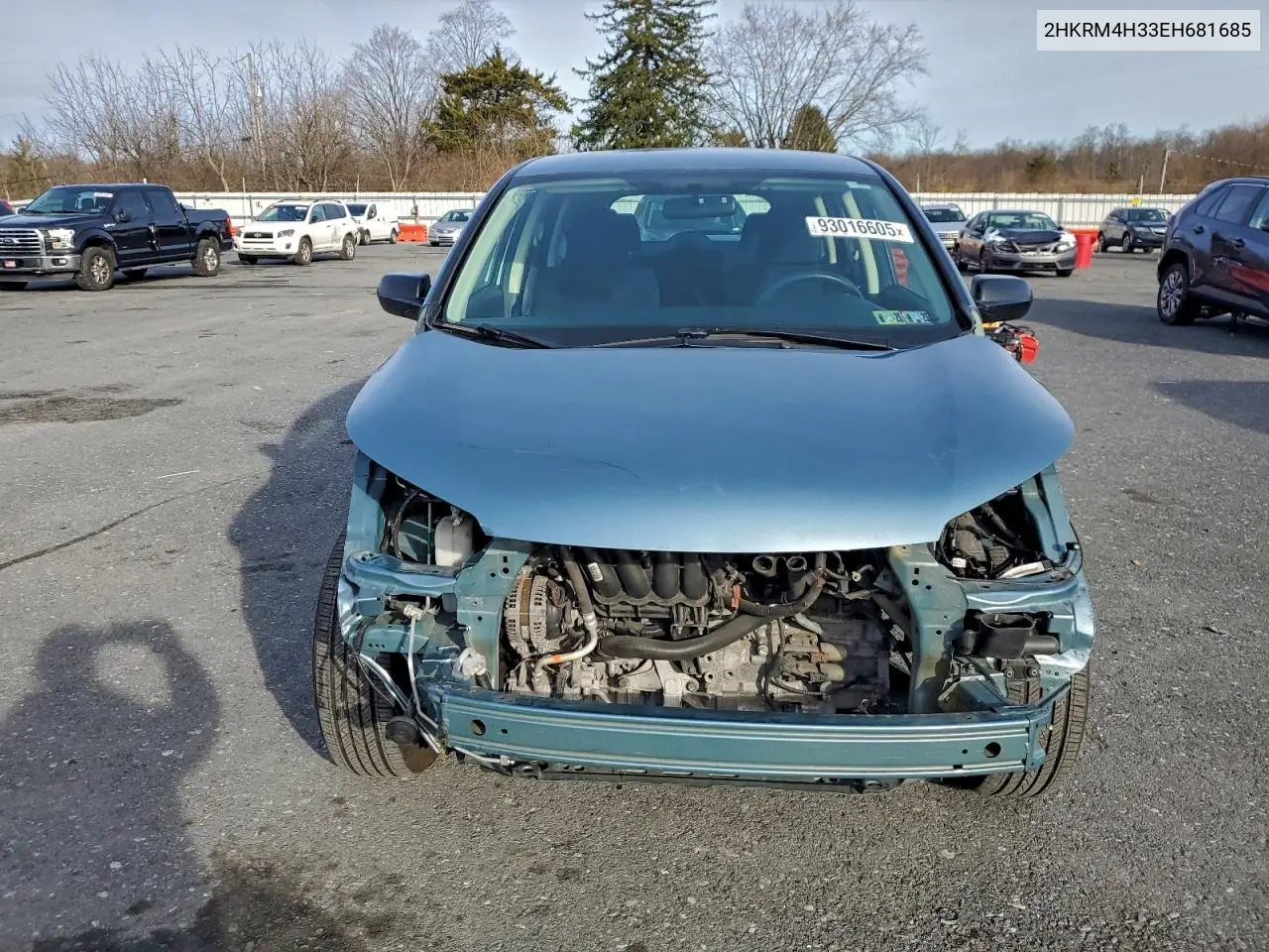 2HKRM4H33EH681685 2014 Honda Cr-V Lx