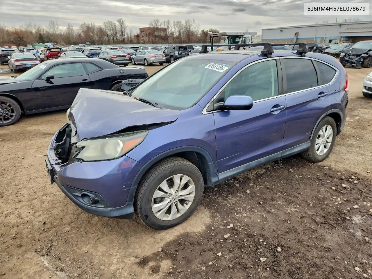 5J6RM4H57EL078679 2014 Honda Cr-V Ex