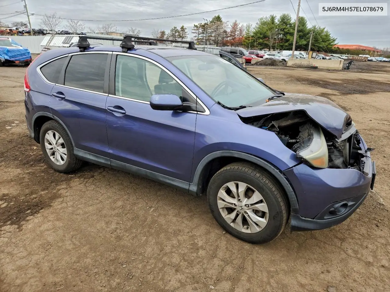 5J6RM4H57EL078679 2014 Honda Cr-V Ex