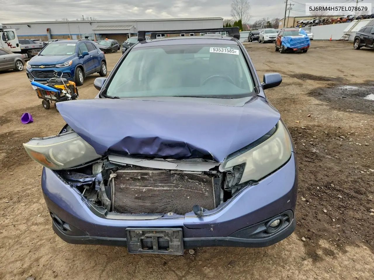 5J6RM4H57EL078679 2014 Honda Cr-V Ex