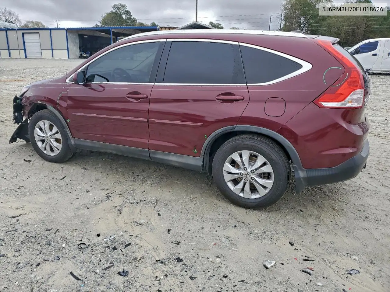 5J6RM3H70EL018626 2014 Honda Cr-V Exl
