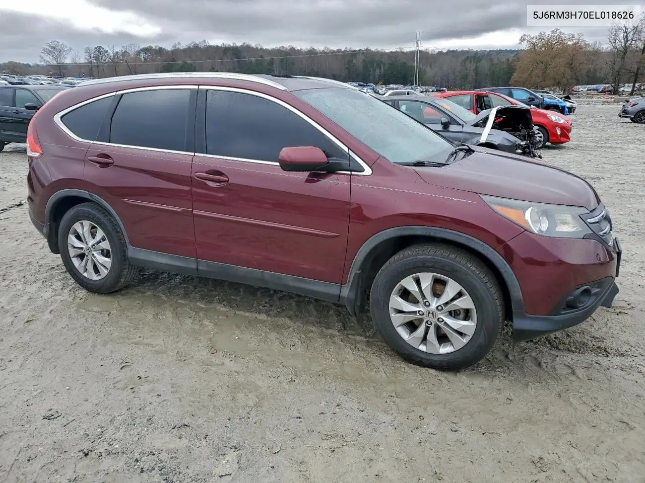 5J6RM3H70EL018626 2014 Honda Cr-V Exl