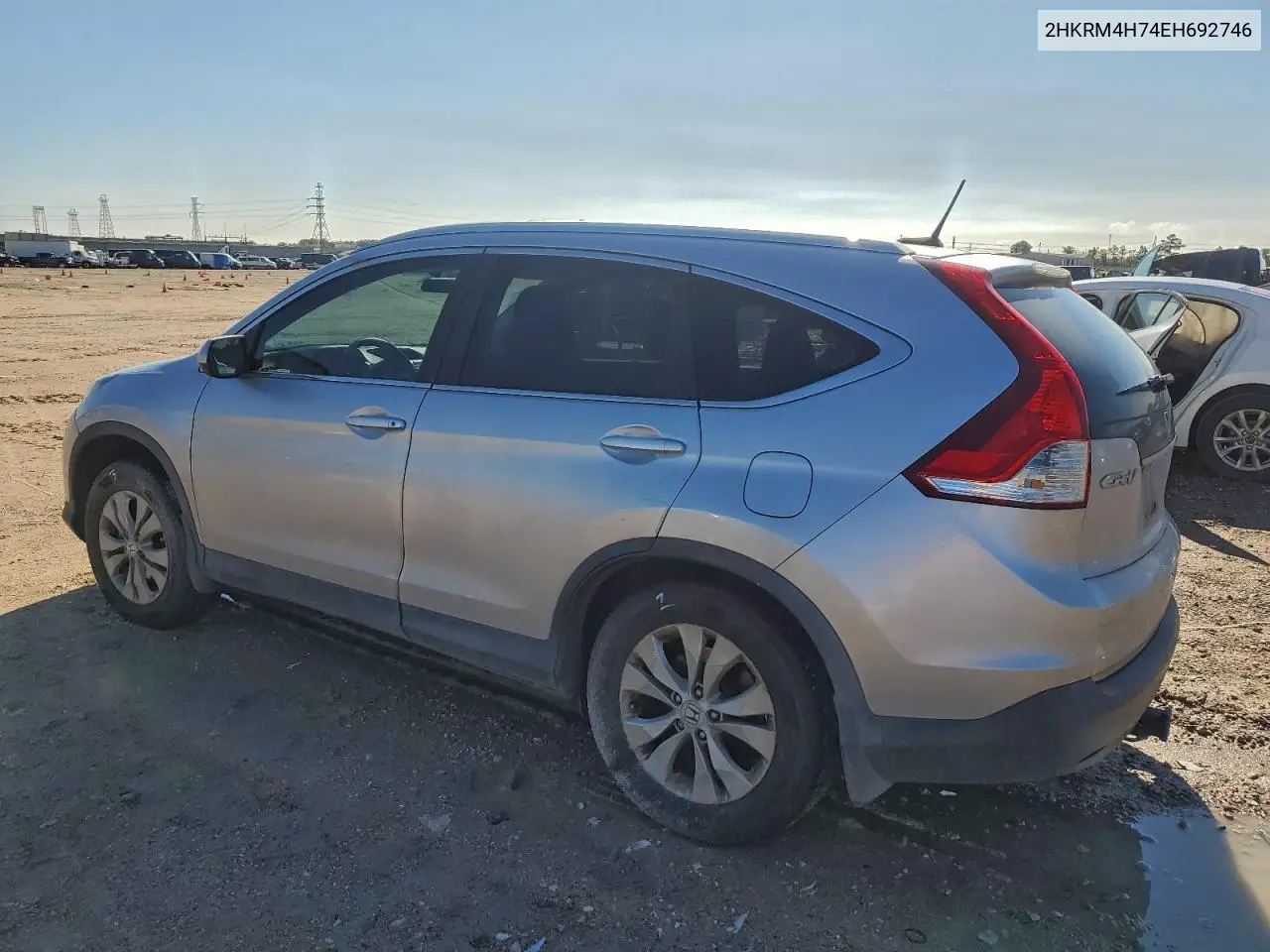 2HKRM4H74EH692746 2014 Honda Cr-V Exl