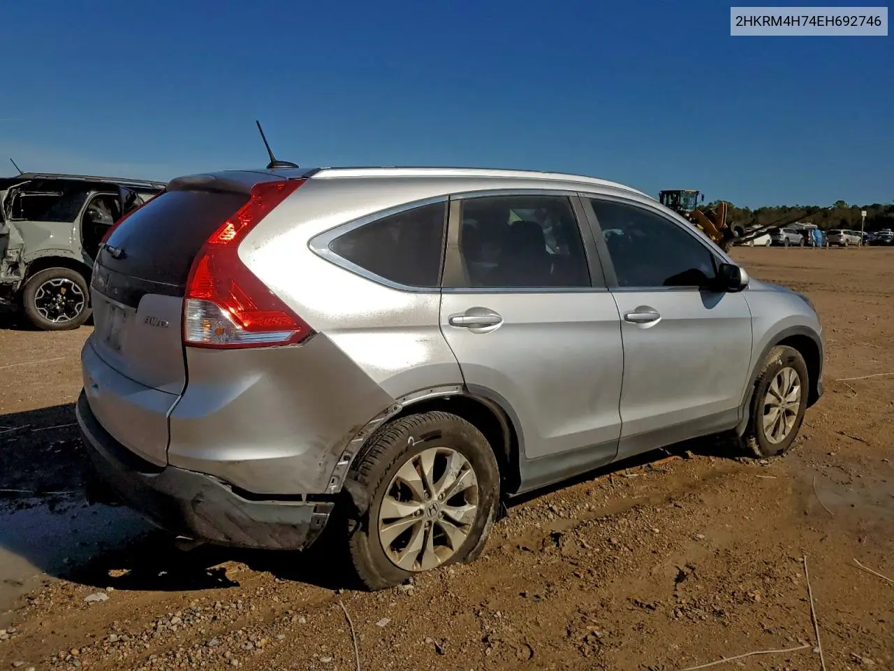 2HKRM4H74EH692746 2014 Honda Cr-V Exl