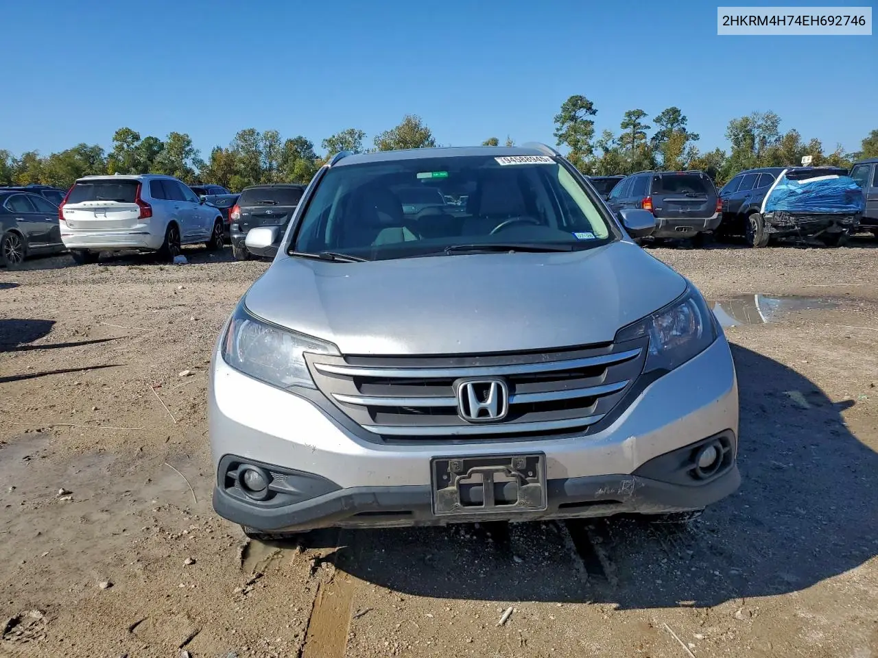 2HKRM4H74EH692746 2014 Honda Cr-V Exl