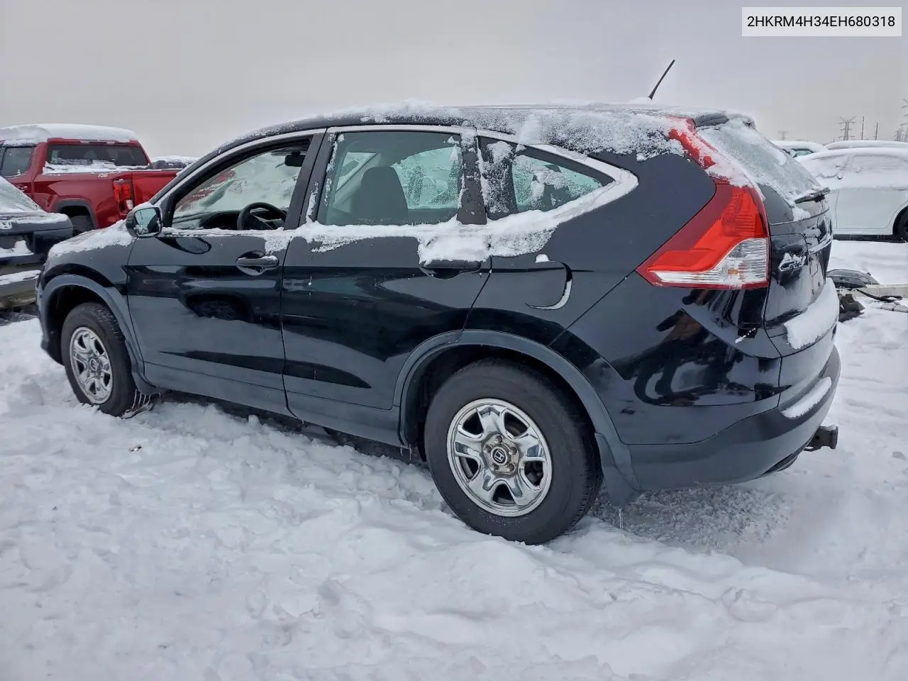 2HKRM4H34EH680318 2014 Honda Cr-V Lx