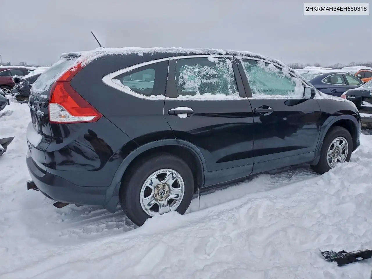 2HKRM4H34EH680318 2014 Honda Cr-V Lx