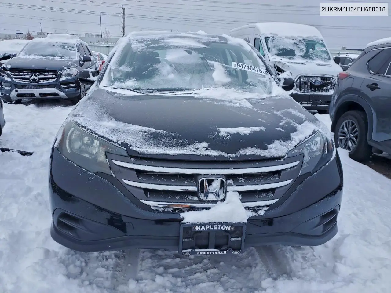 2HKRM4H34EH680318 2014 Honda Cr-V Lx