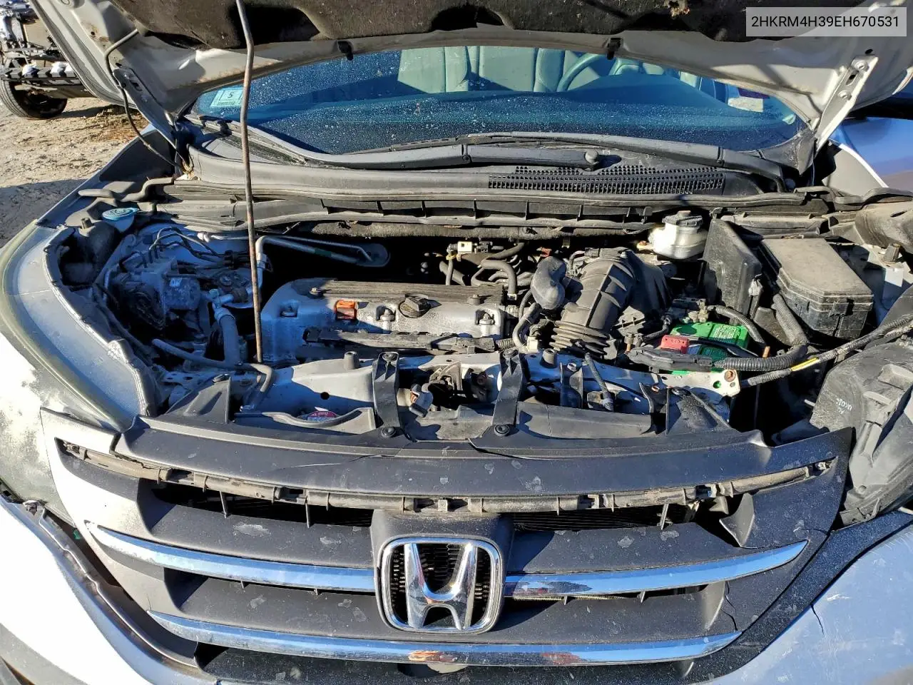 2HKRM4H39EH670531 2014 Honda Cr-V Lx