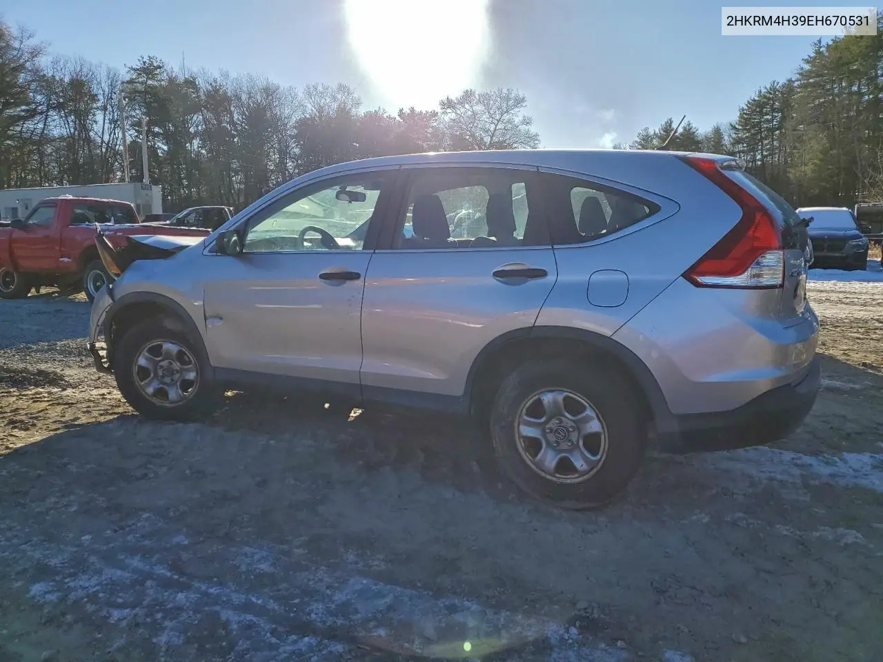 2HKRM4H39EH670531 2014 Honda Cr-V Lx