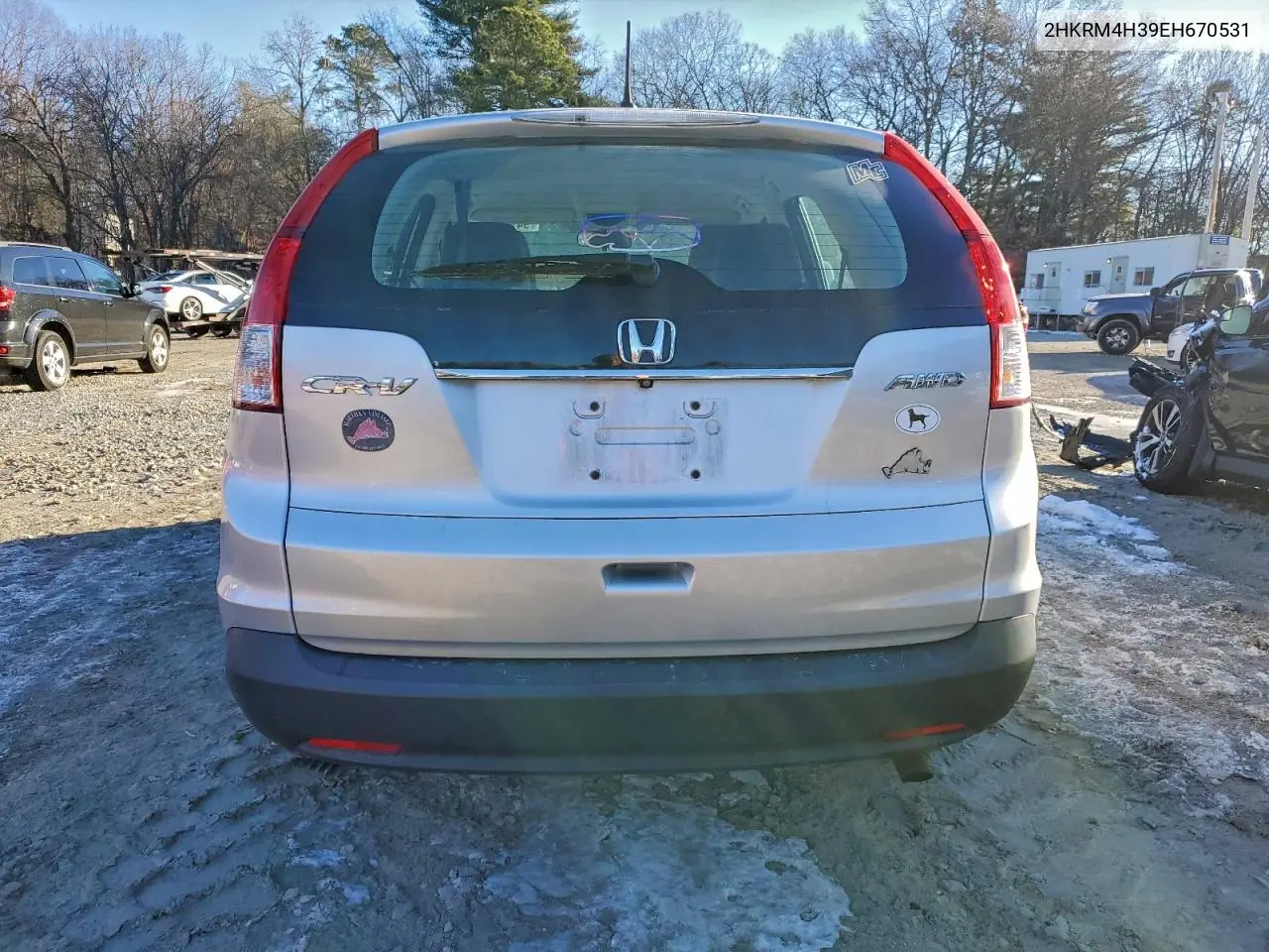 2HKRM4H39EH670531 2014 Honda Cr-V Lx