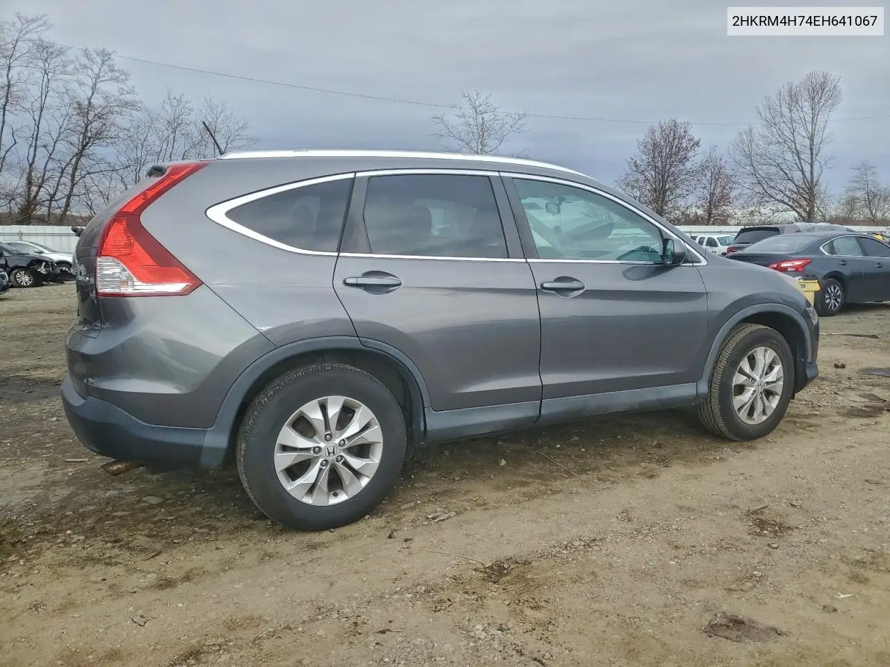 2HKRM4H74EH641067 2014 Honda Cr-V Exl
