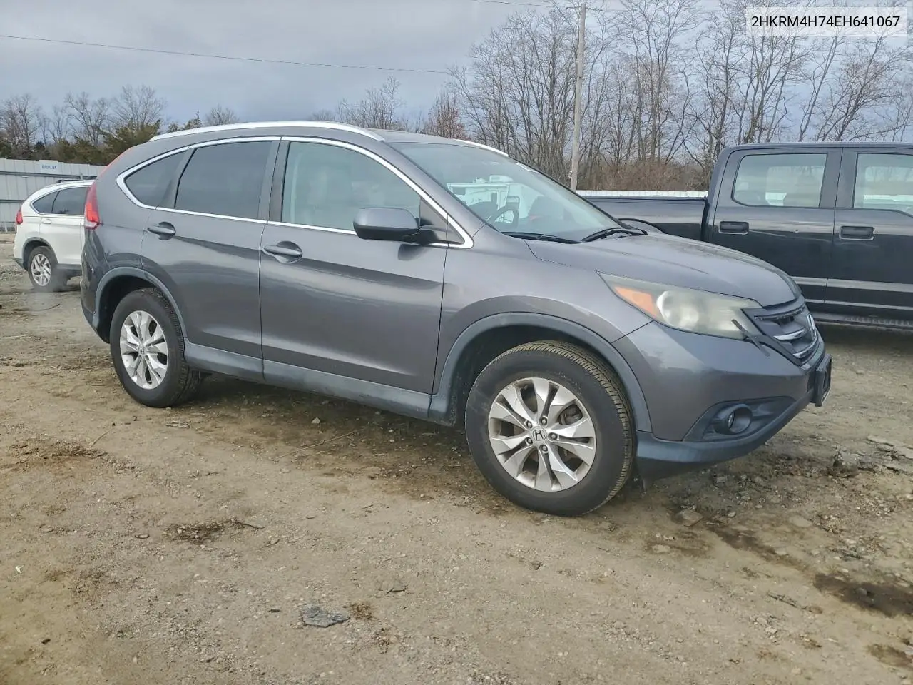 2HKRM4H74EH641067 2014 Honda Cr-V Exl