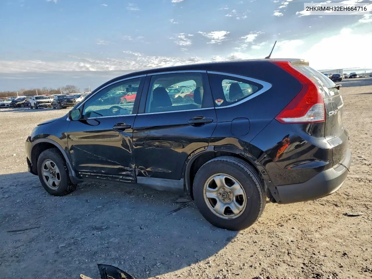 2HKRM4H32EH664716 2014 Honda Cr-V Lx