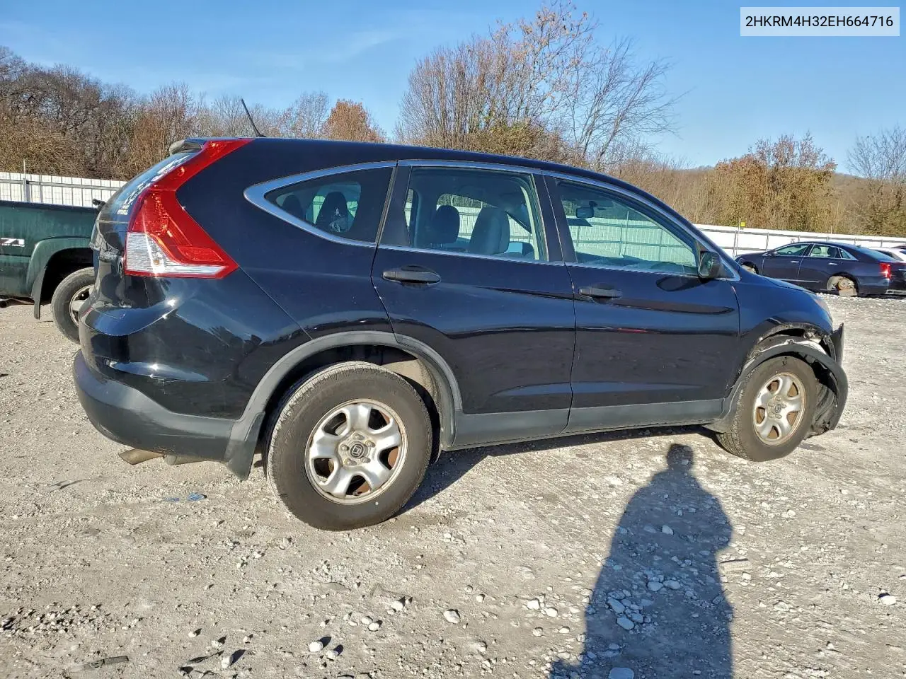 2HKRM4H32EH664716 2014 Honda Cr-V Lx