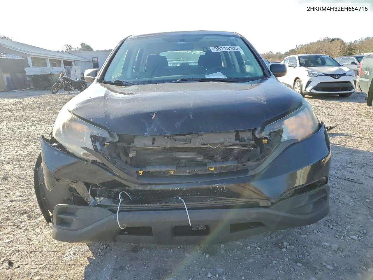 2HKRM4H32EH664716 2014 Honda Cr-V Lx