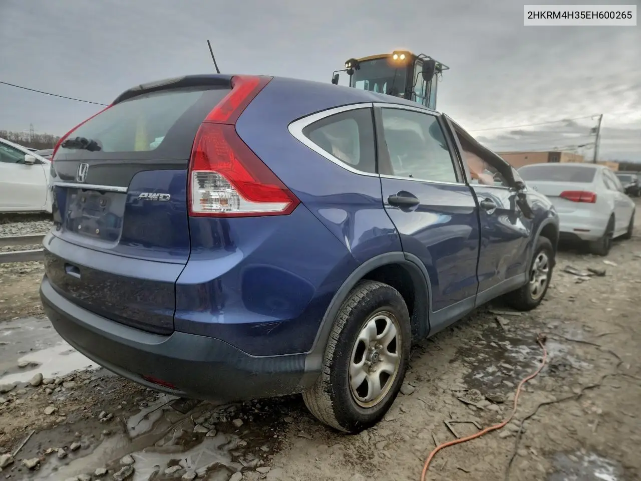 2HKRM4H35EH600265 2014 Honda Cr-V Lx