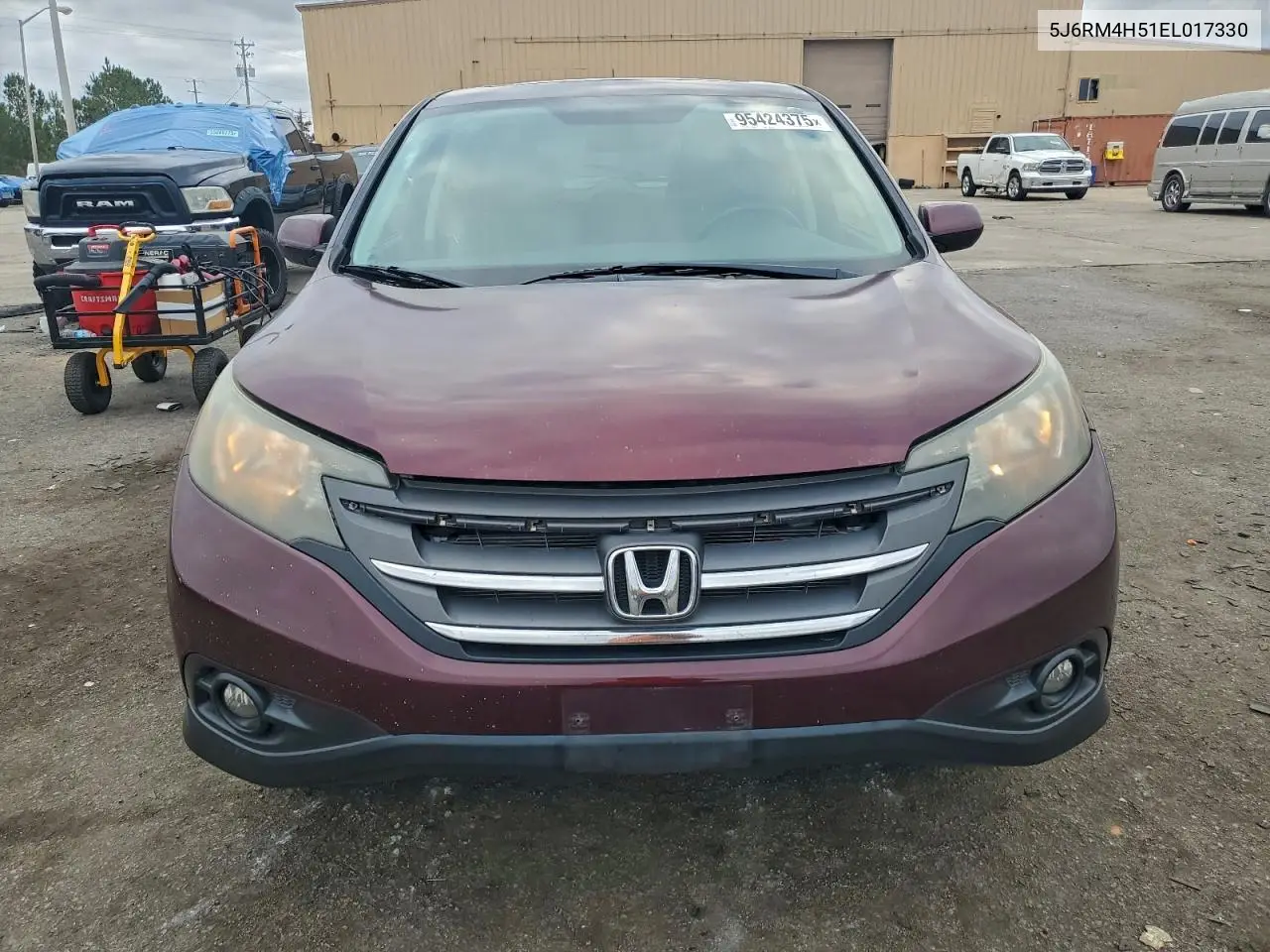 5J6RM4H51EL017330 2014 Honda Cr-V Ex