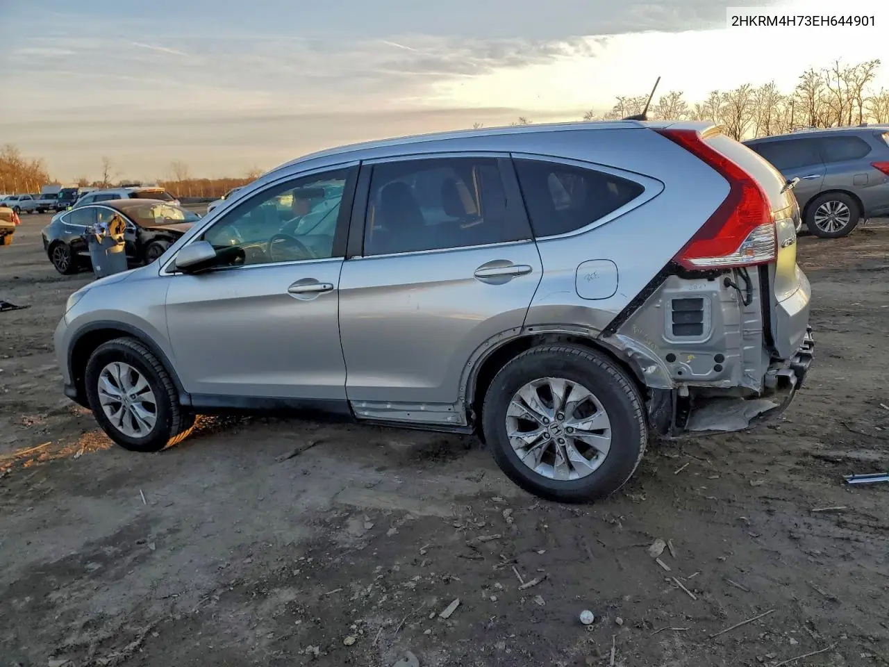2HKRM4H73EH644901 2014 Honda Cr-V Exl