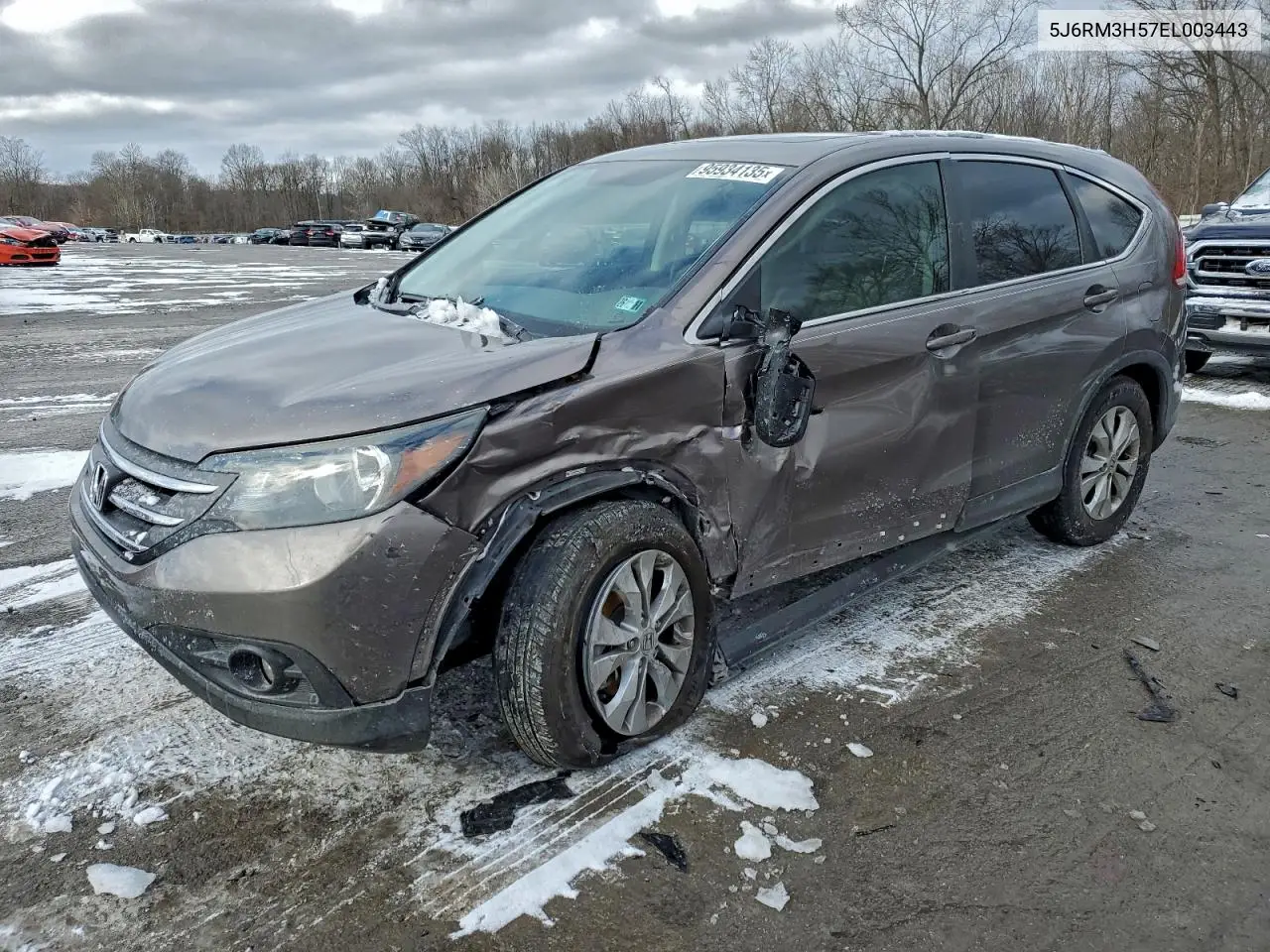 5J6RM3H57EL003443 2014 Honda Cr-V Ex