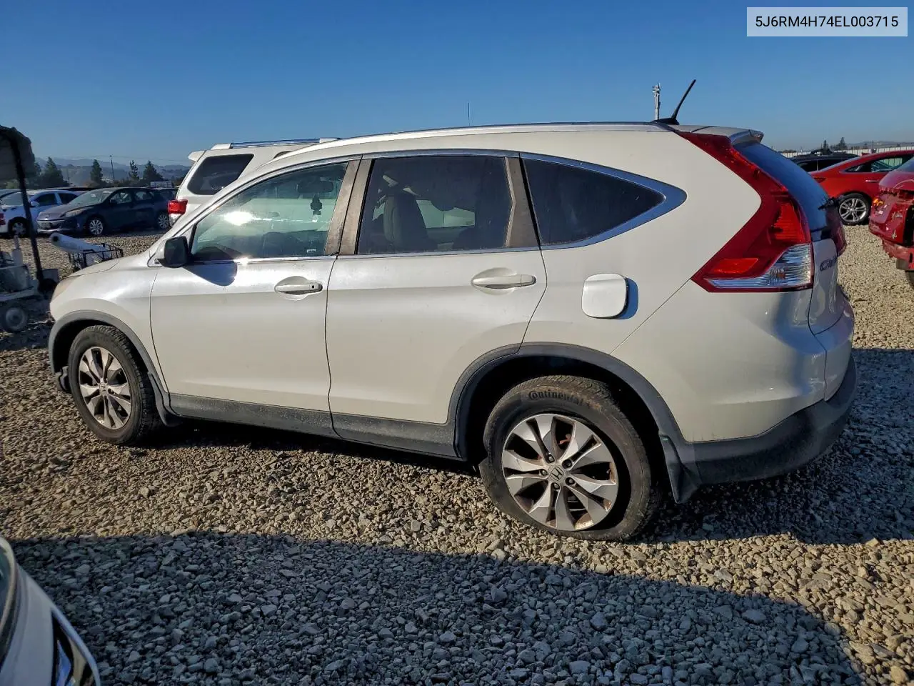 5J6RM4H74EL003715 2014 Honda Cr-V Exl