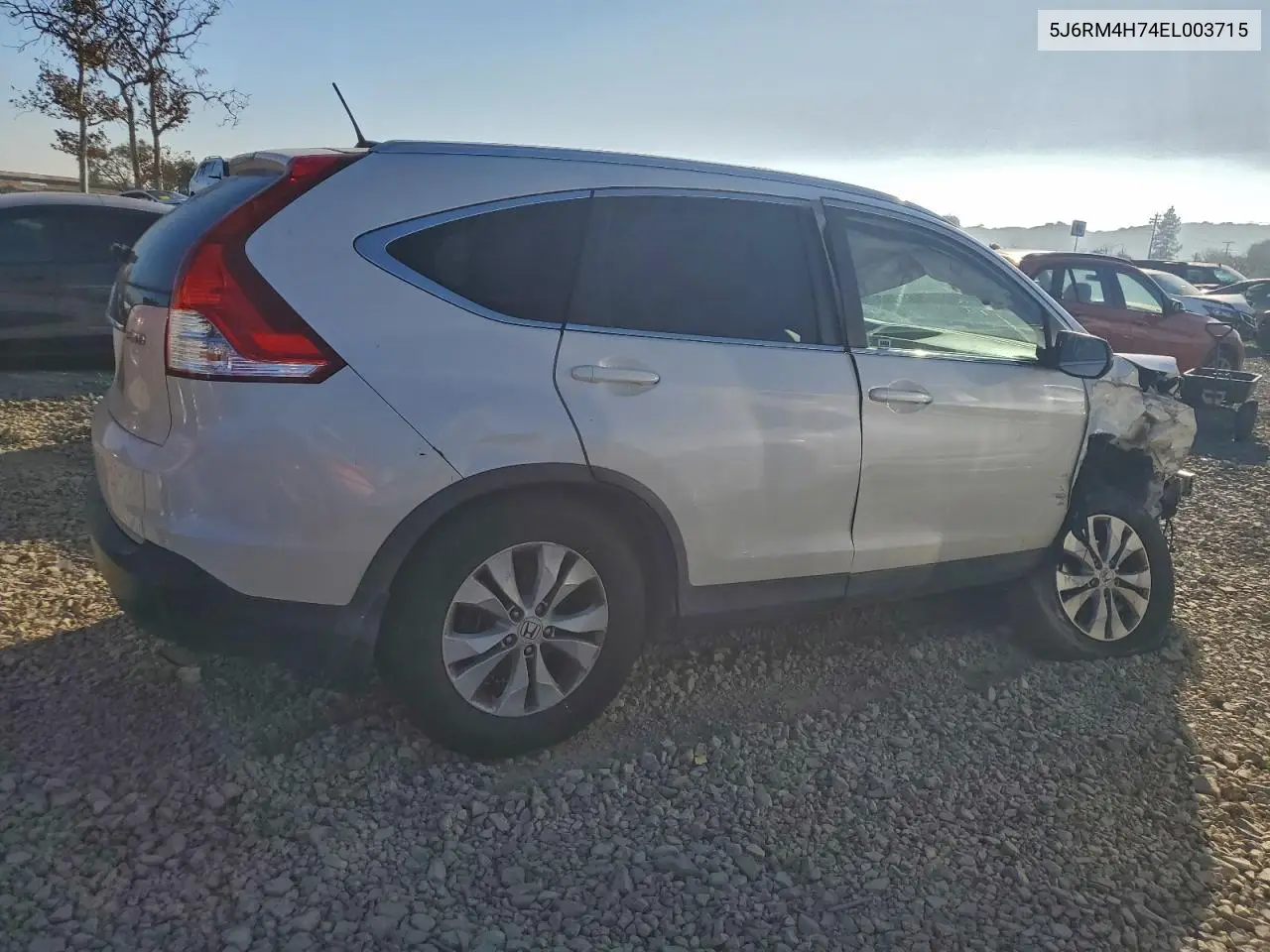5J6RM4H74EL003715 2014 Honda Cr-V Exl