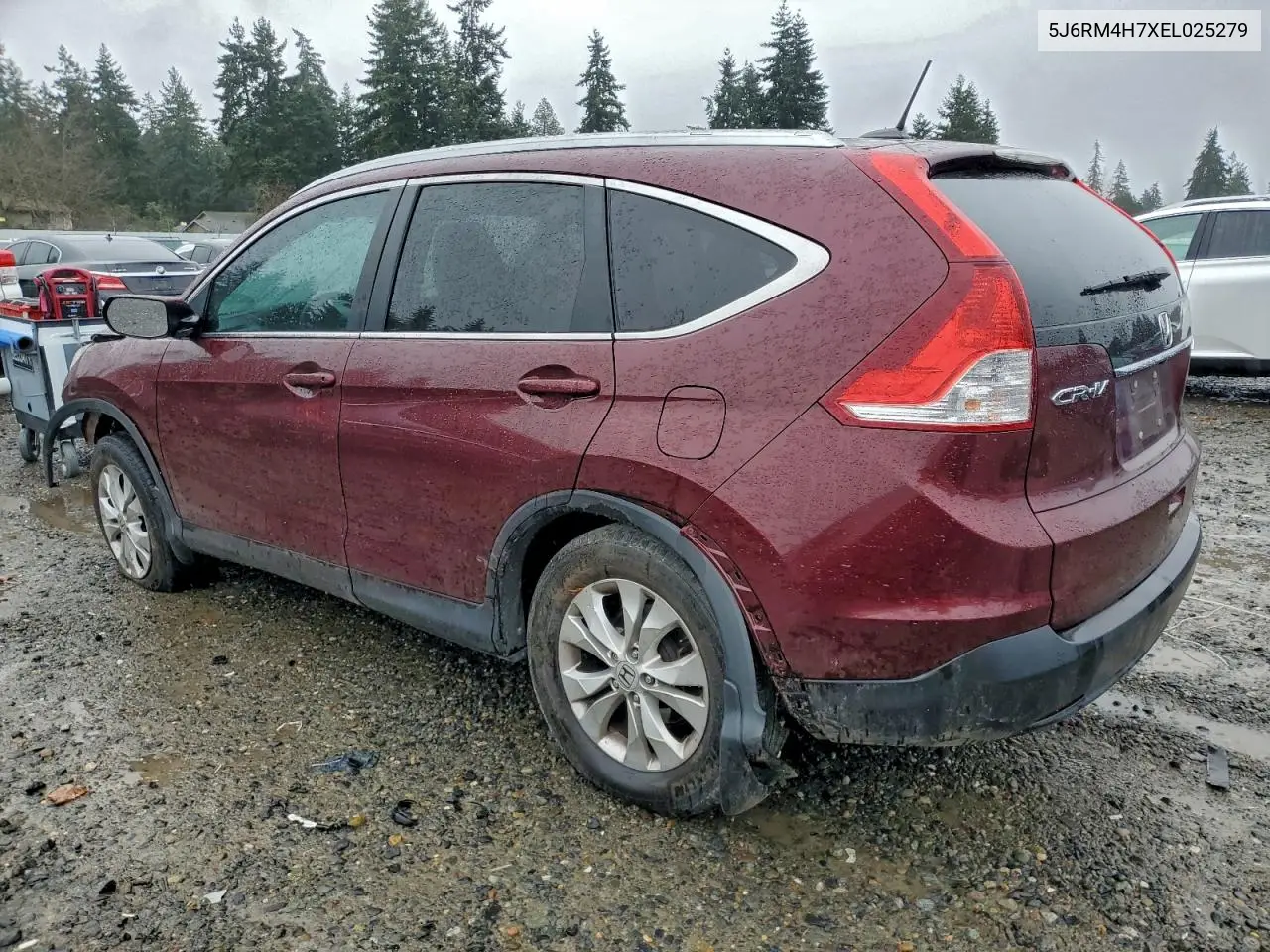 5J6RM4H7XEL025279 2014 Honda Cr-V Exl