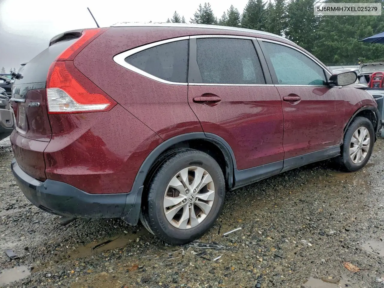 5J6RM4H7XEL025279 2014 Honda Cr-V Exl