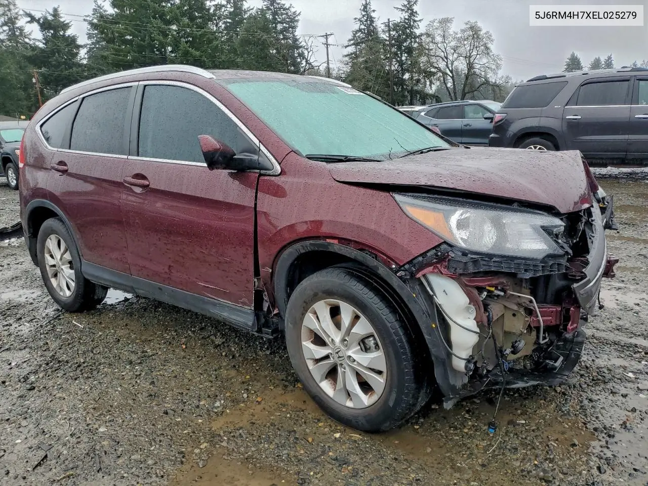 5J6RM4H7XEL025279 2014 Honda Cr-V Exl