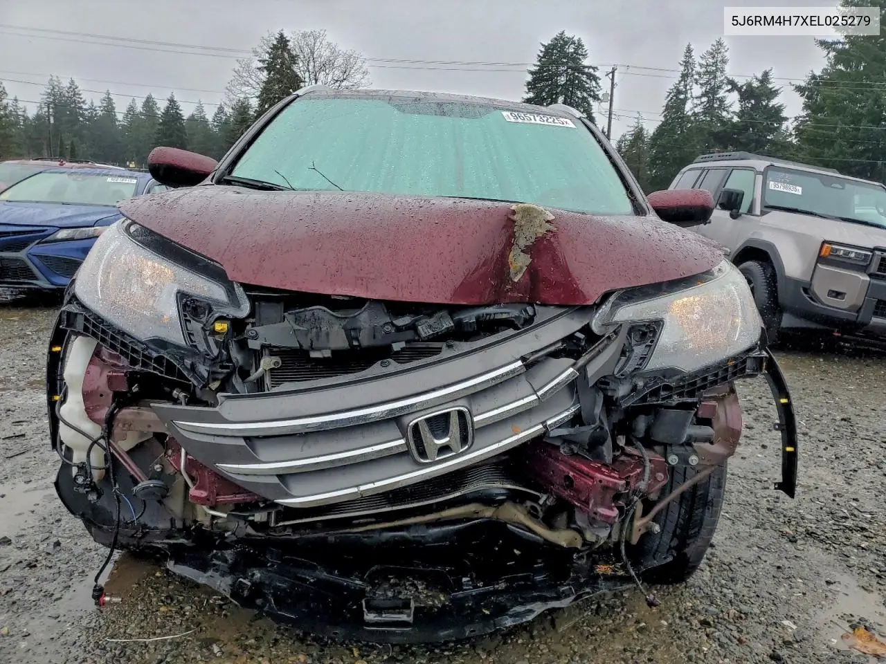 5J6RM4H7XEL025279 2014 Honda Cr-V Exl