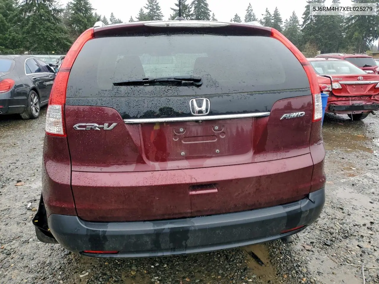5J6RM4H7XEL025279 2014 Honda Cr-V Exl