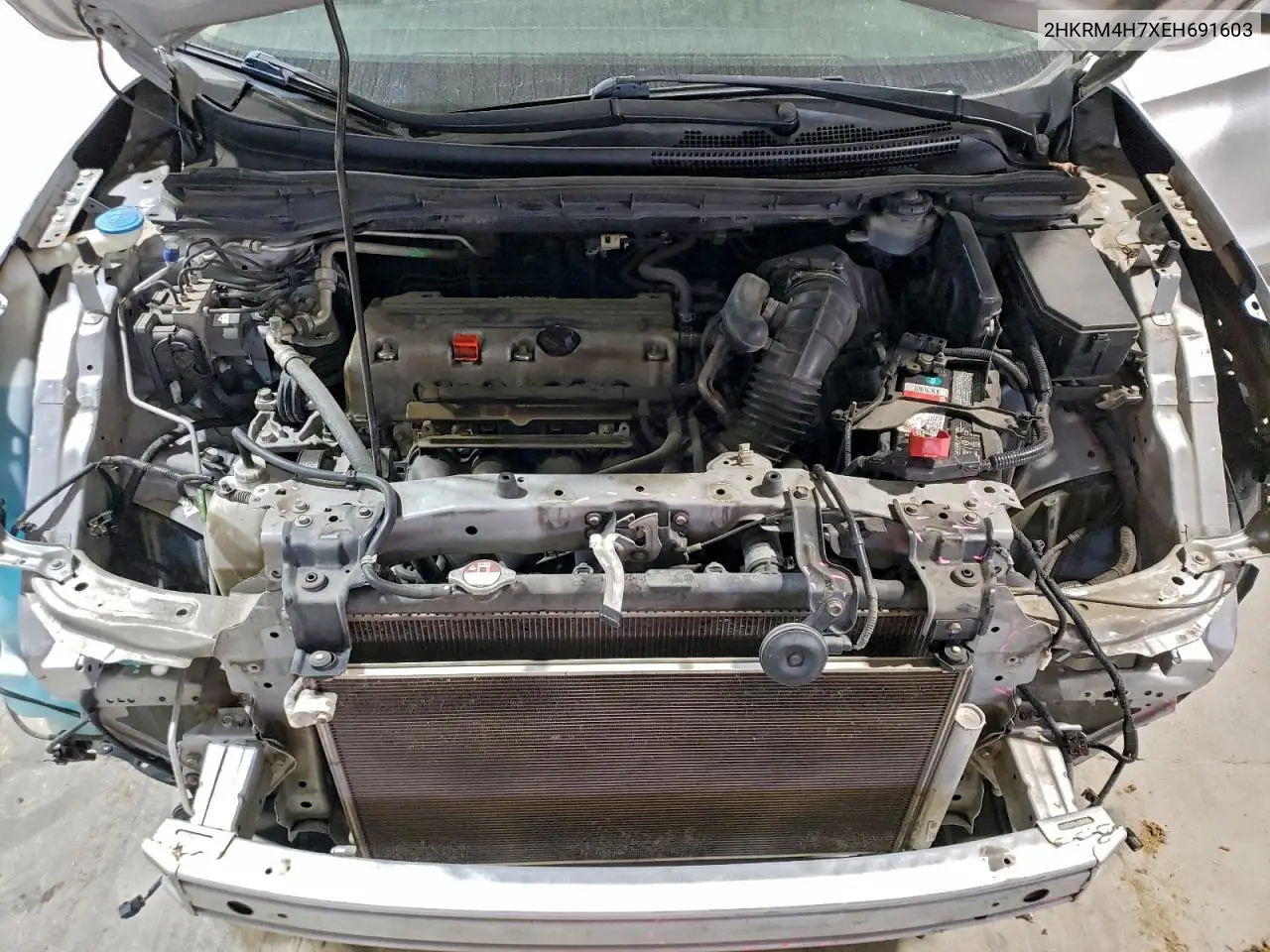 2HKRM4H7XEH691603 2014 Honda Cr-V Exl