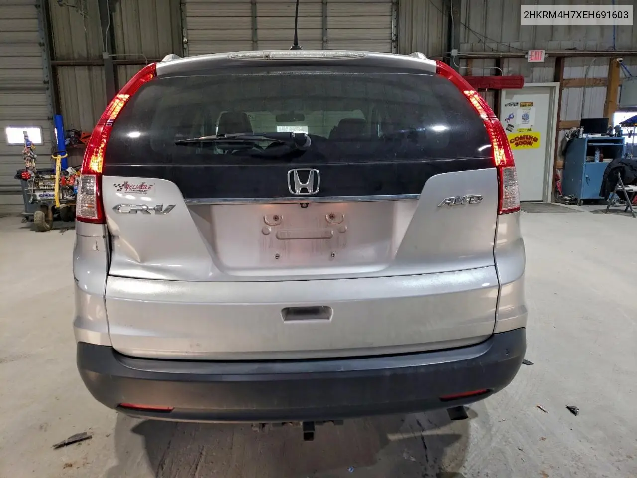 2HKRM4H7XEH691603 2014 Honda Cr-V Exl