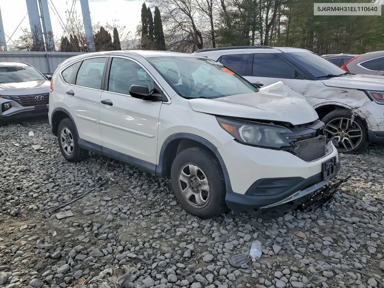 5J6RM4H31EL110640 2014 Honda Cr-V Lx