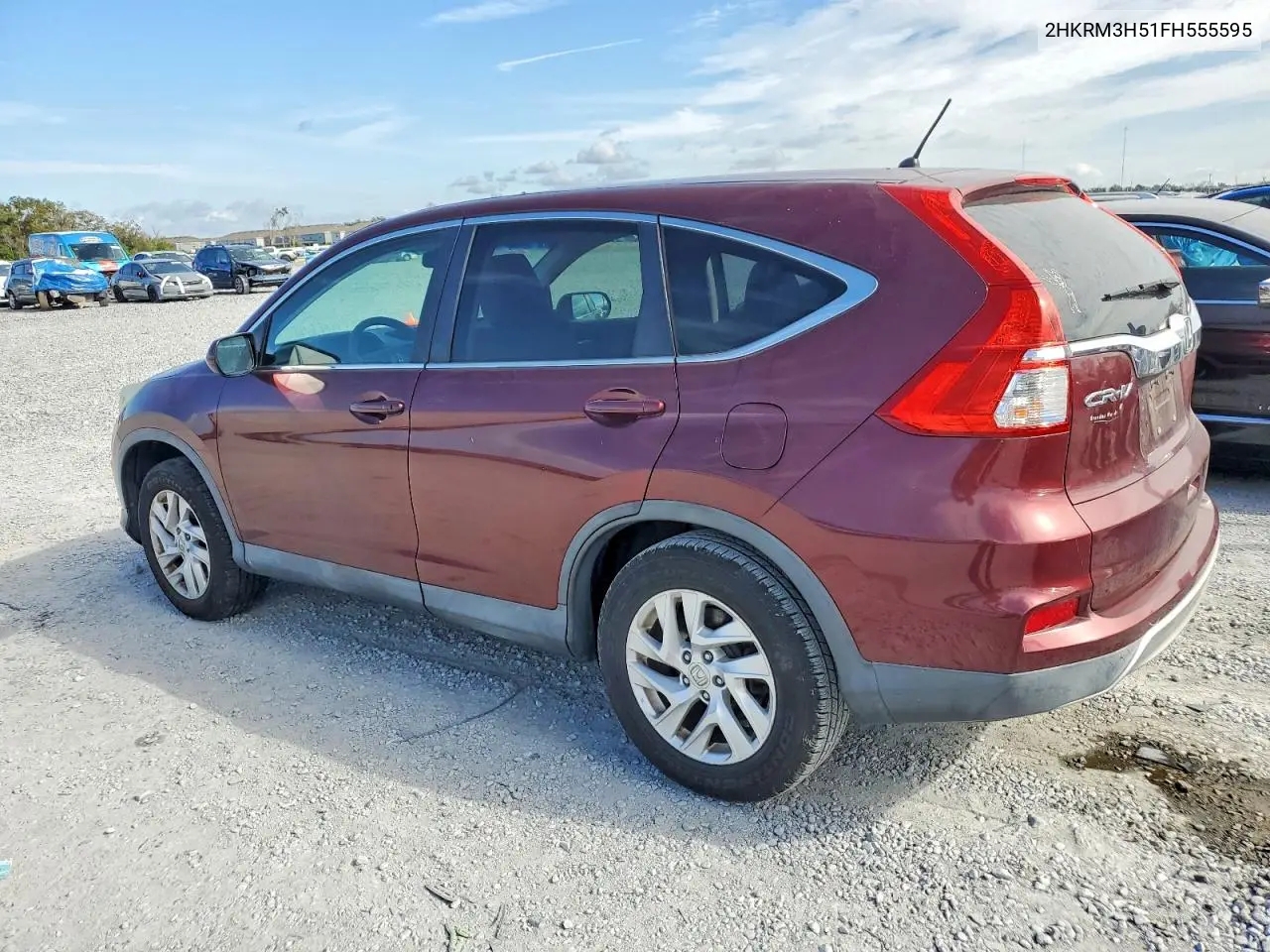 2HKRM3H51FH555595 2015 Honda Cr-V Ex