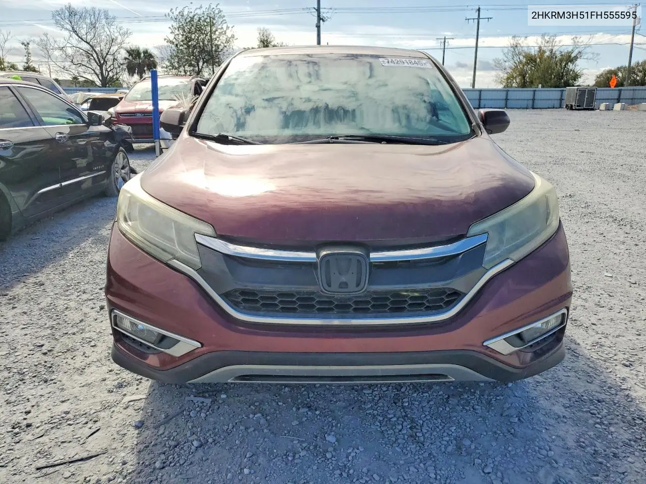 2HKRM3H51FH555595 2015 Honda Cr-V Ex