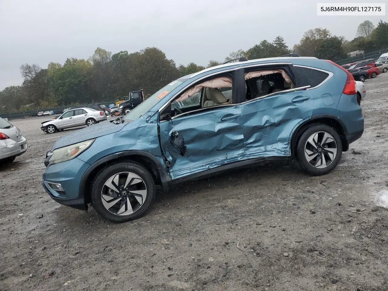 5J6RM4H90FL127175 2015 Honda Cr-V Touring