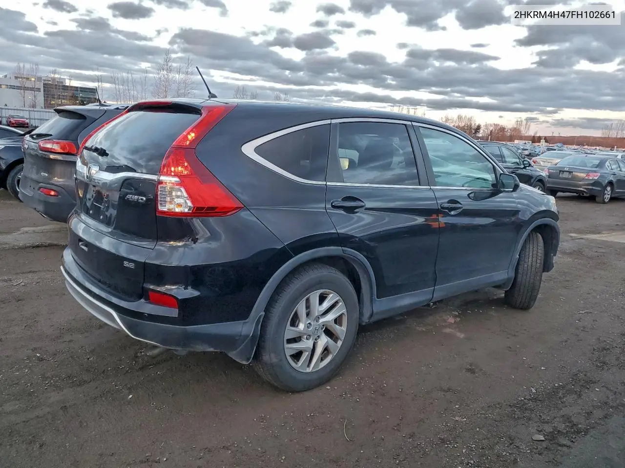 2HKRM4H47FH102661 2015 Honda Cr-V Se