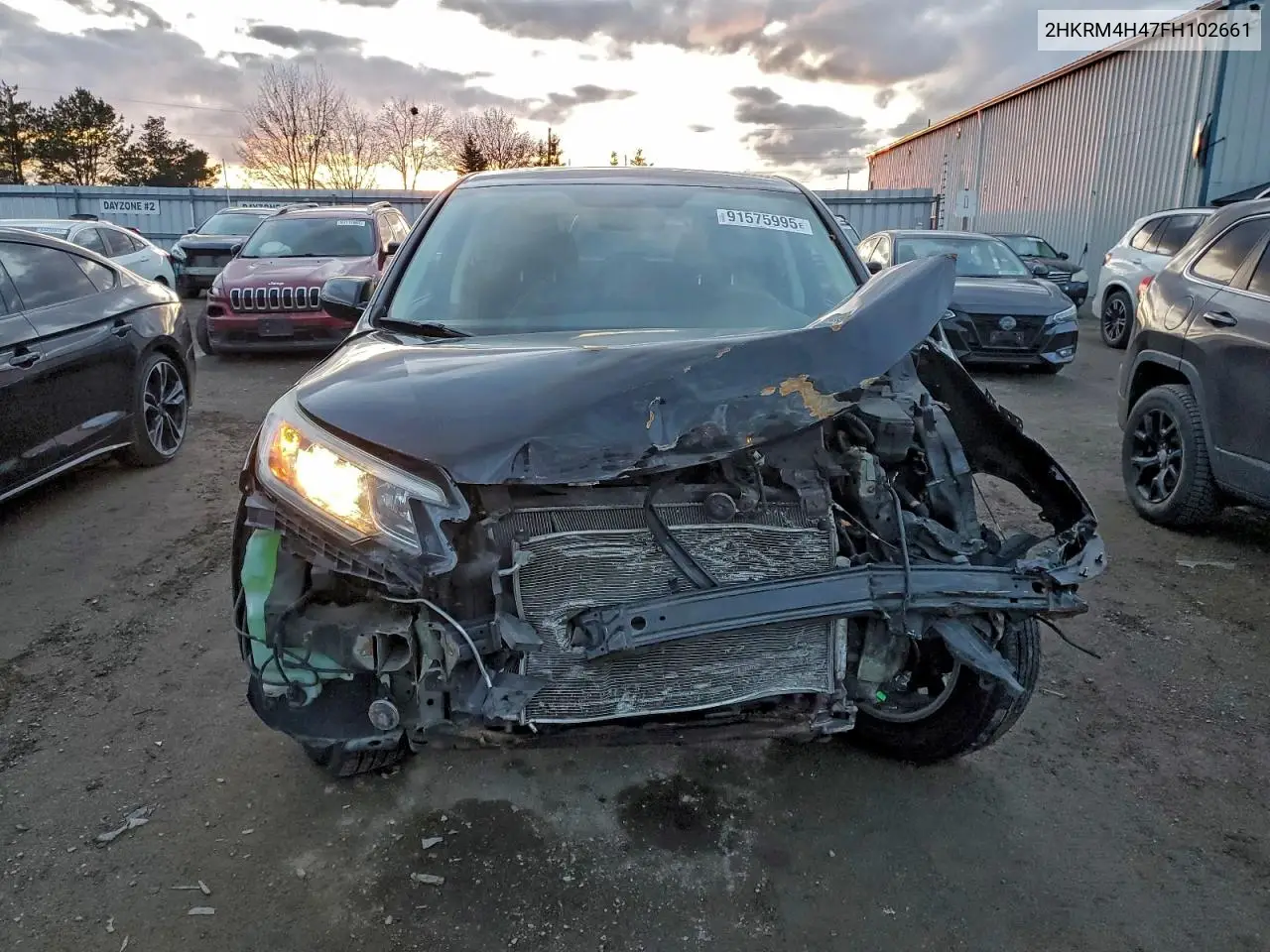 2HKRM4H47FH102661 2015 Honda Cr-V Se