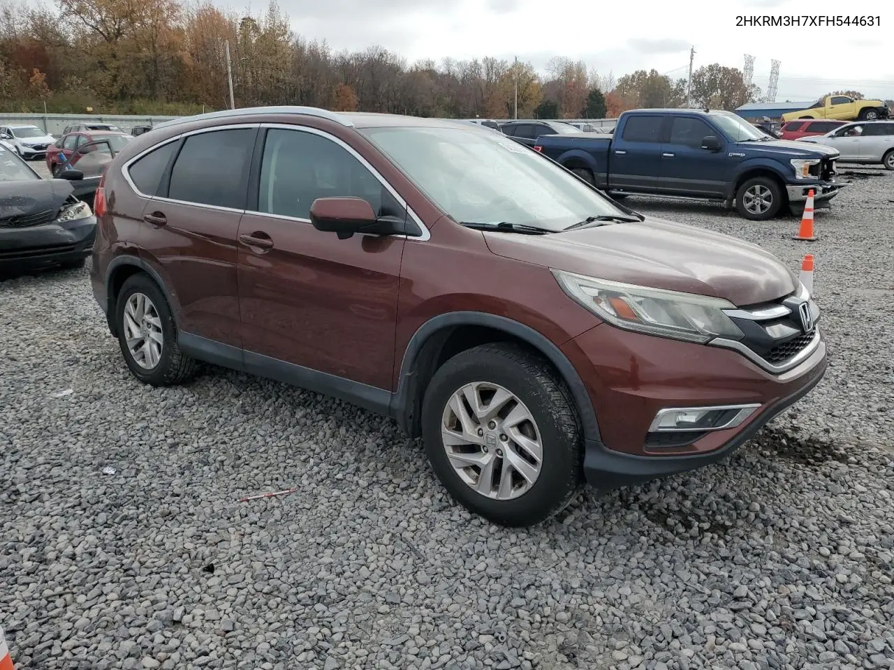 2HKRM3H7XFH544631 2015 Honda Cr-V Exl