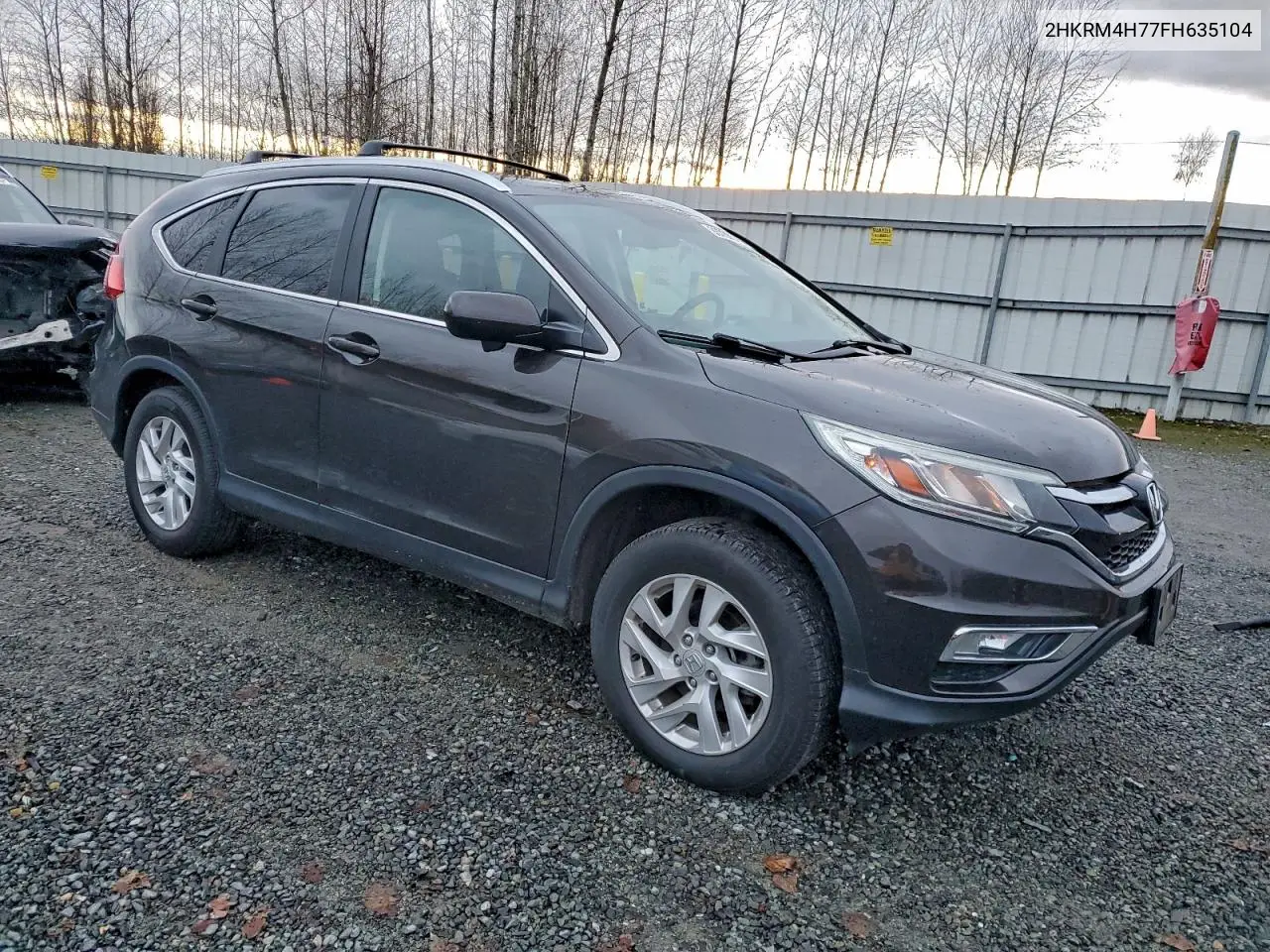 2HKRM4H77FH635104 2015 Honda Cr-V Exl